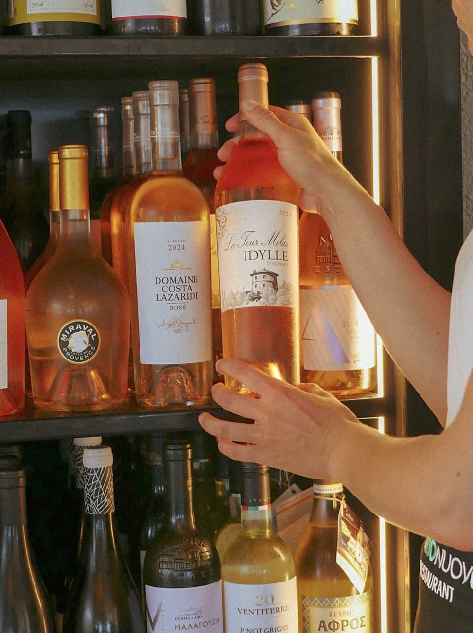 The wine cellar